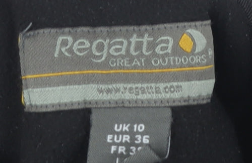 Regatta Women's Black Fleece Pullover Sweatshirt Size 10