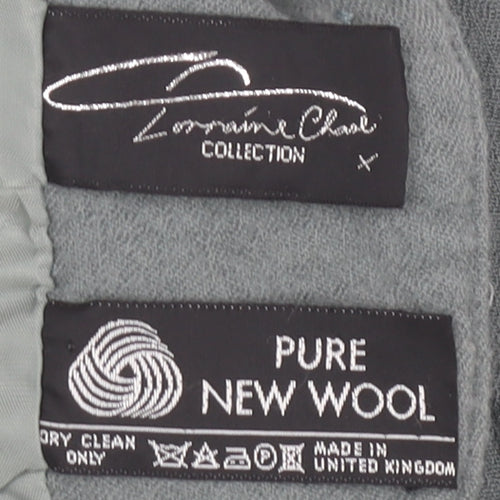 Lorraine Cheal Women’s Grey Wool Blazer Size 14