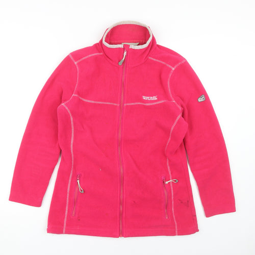 Regatta Women's Pink Fleece Jacket Size 12