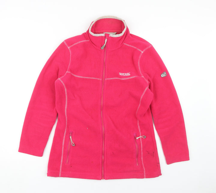 Regatta Women's Pink Fleece Jacket Size 12