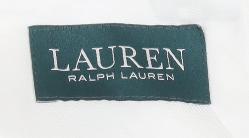 Lauren Ralph Lauren Men's Grey Striped Blazer, Size 42R