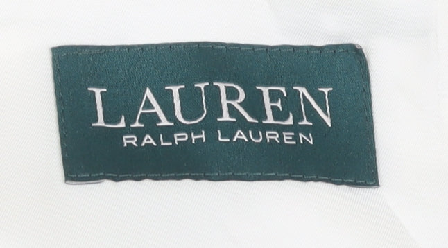 Lauren Ralph Lauren Men's Grey Striped Blazer, Size 42R