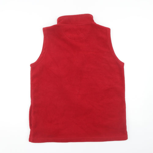 EWM Pure Classics Women's Red Vest, Size 14, Fleece Sweatshirt