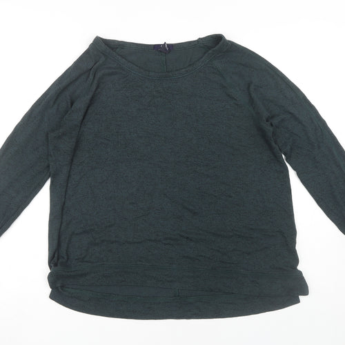 Gap Women's Green Pullover Jumper, M, Boat Neck Jumper