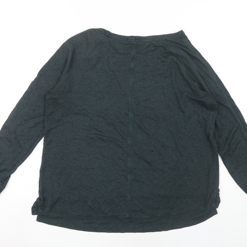Gap Women's Green Pullover Jumper, M, Boat Neck Jumper