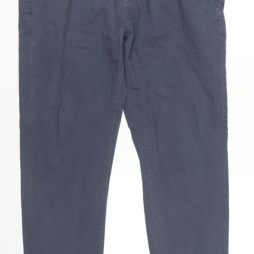 Kangol Men's Blue Chino Trousers, Size 40