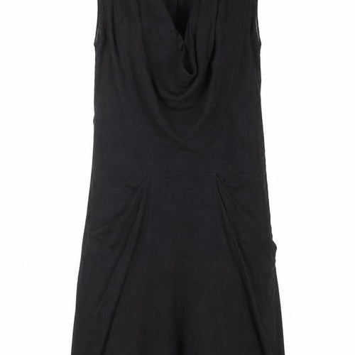 By Malene Birger Women's Black Midi Shift Dress Size 6