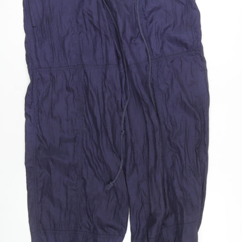 Motel Women's Blue Cargo Trousers, Size S, Casual Wear