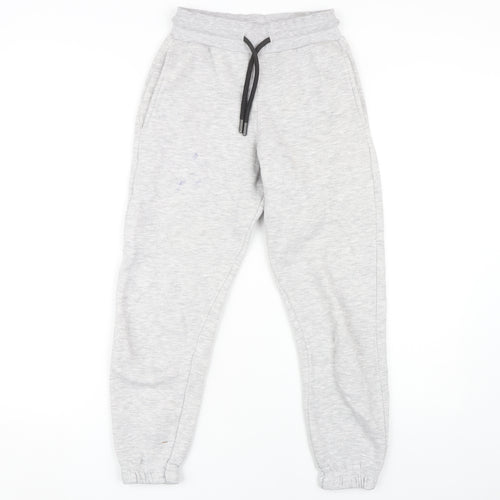 Collusion Women's Grey Joggers, Size 2, Elastic Waist