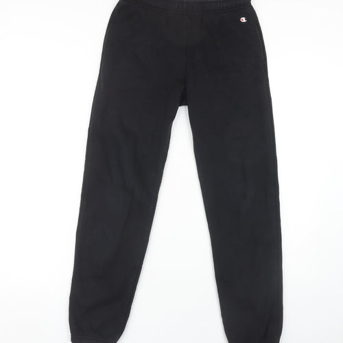 Champion Boys Black Jogger Trousers Size L