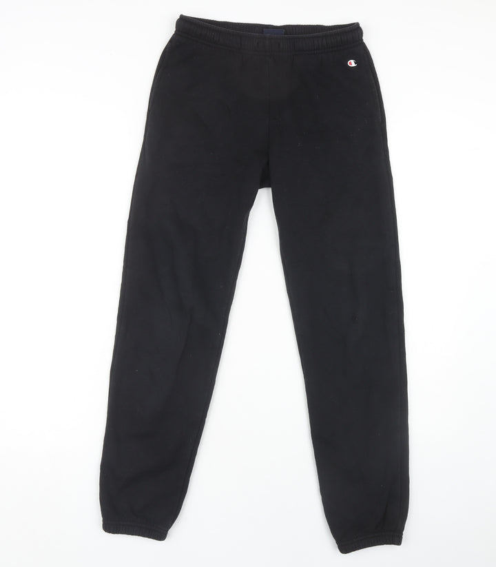 Champion Boys Black Jogger Trousers Size L