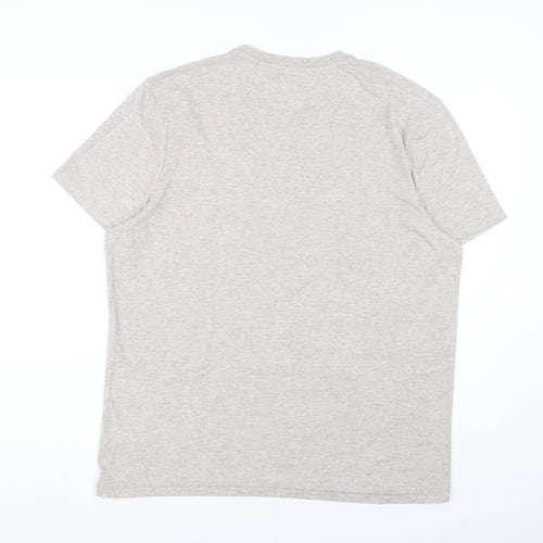 RJR John Rocha Men's Beige Graphic T-Shirt Size L