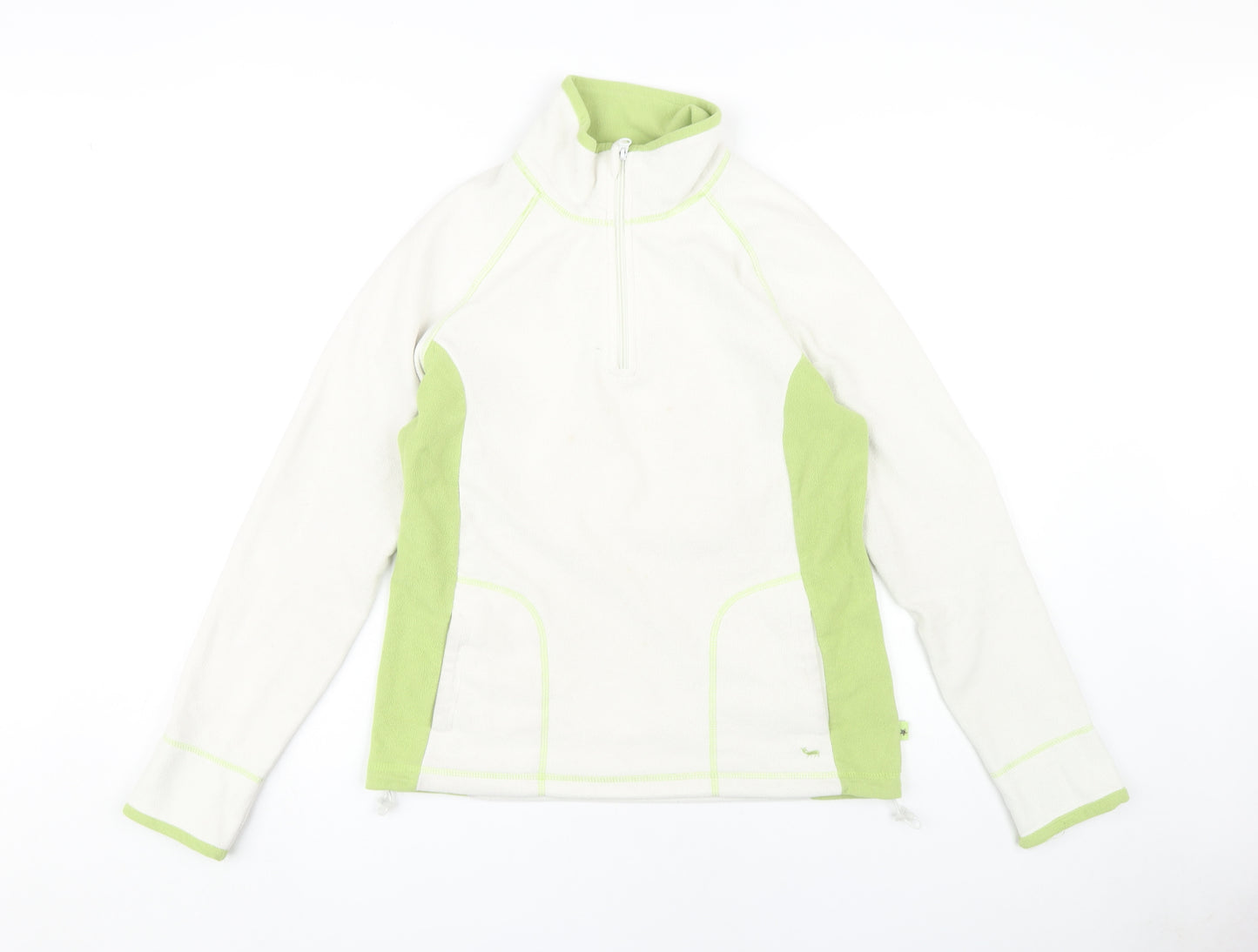 TCM Women's White Fleece Pullover Sweatshirt Medium