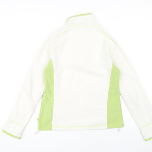 TCM Women's White Fleece Pullover Sweatshirt Medium