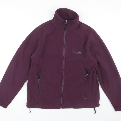 Regatta Women's Purple Fleece Jacket Size 12