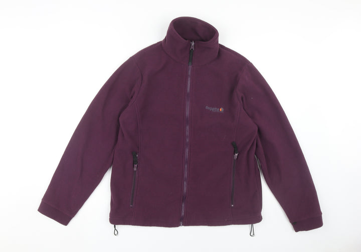 Regatta Women's Purple Fleece Jacket Size 12