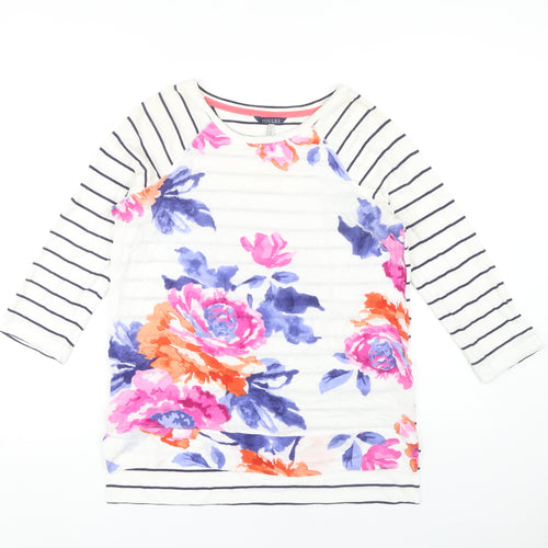 Joules Women's Multicoloured Floral Top, Size 10