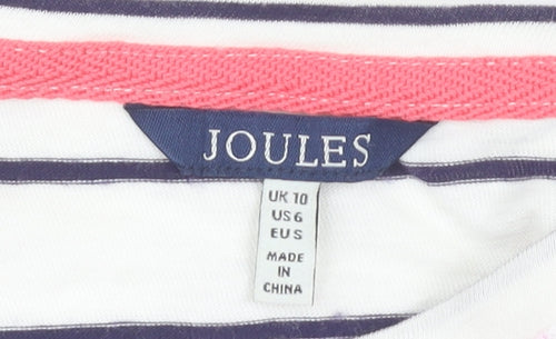 Joules Women's Multicoloured Floral Top, Size 10