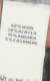 Crew Clothing Co. Women's Grey Open Front Cardigan Size 8