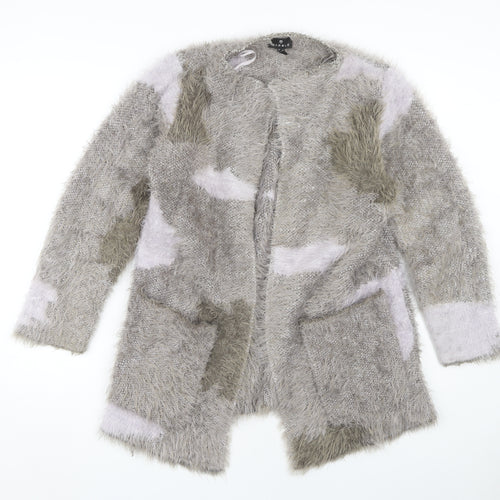 Marble Women's Grey Cardigan Size 14 - Cosy Autumn Essential