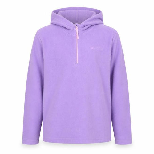 Mountain Warehouse Girls Purple Hoodie, Size 12 Yrs, Fleece, Zip