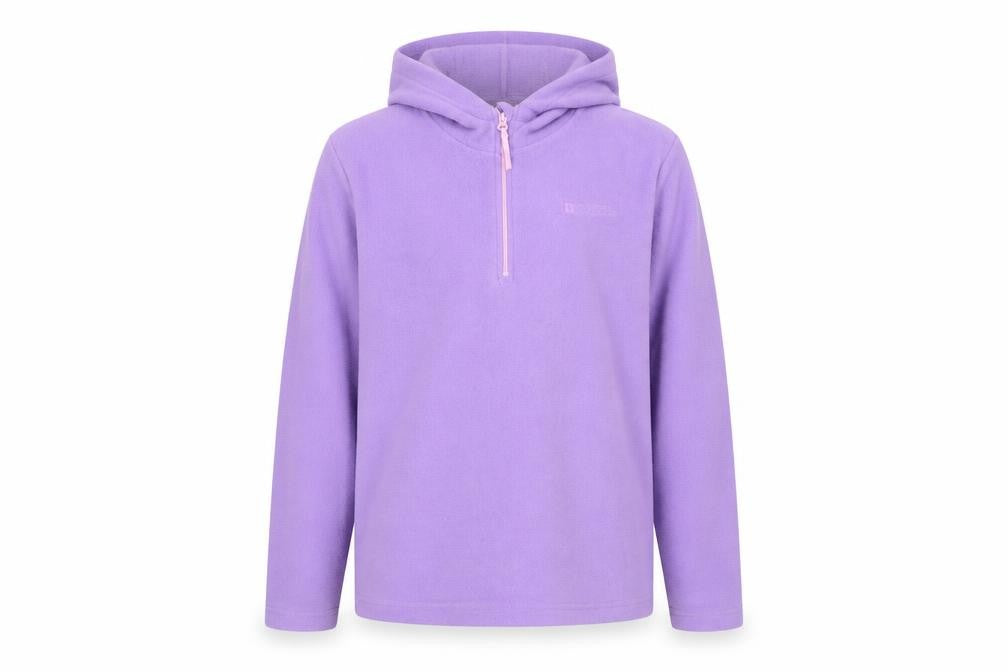 Mountain Warehouse Girls Purple Hoodie, Size 12 Yrs, Fleece, Zip