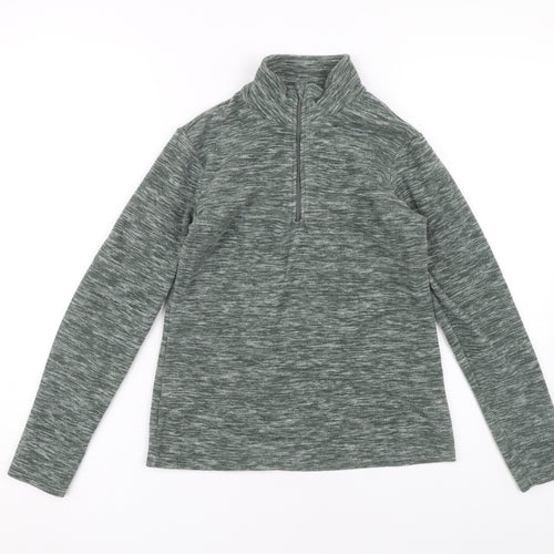 Mountain Warehouse Women's Grey High Neck Pullover Sweatshirt