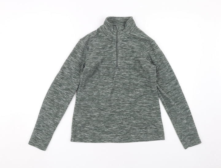 Mountain Warehouse Women's Grey High Neck Pullover Sweatshirt