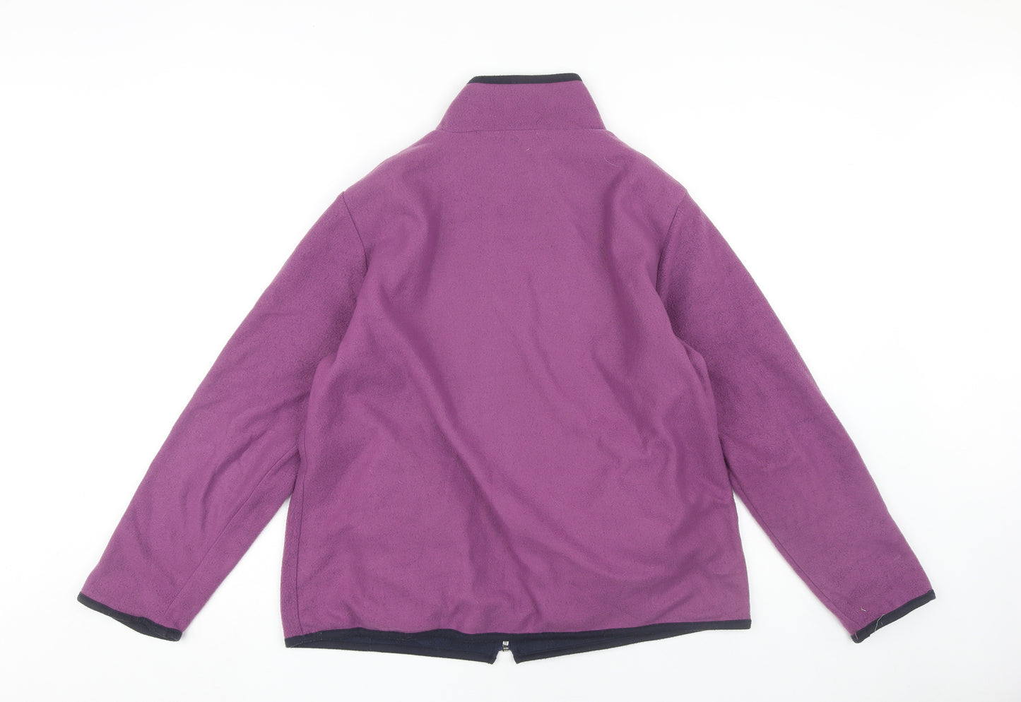 Anne de Lancay Women's Purple Fleece Jacket M