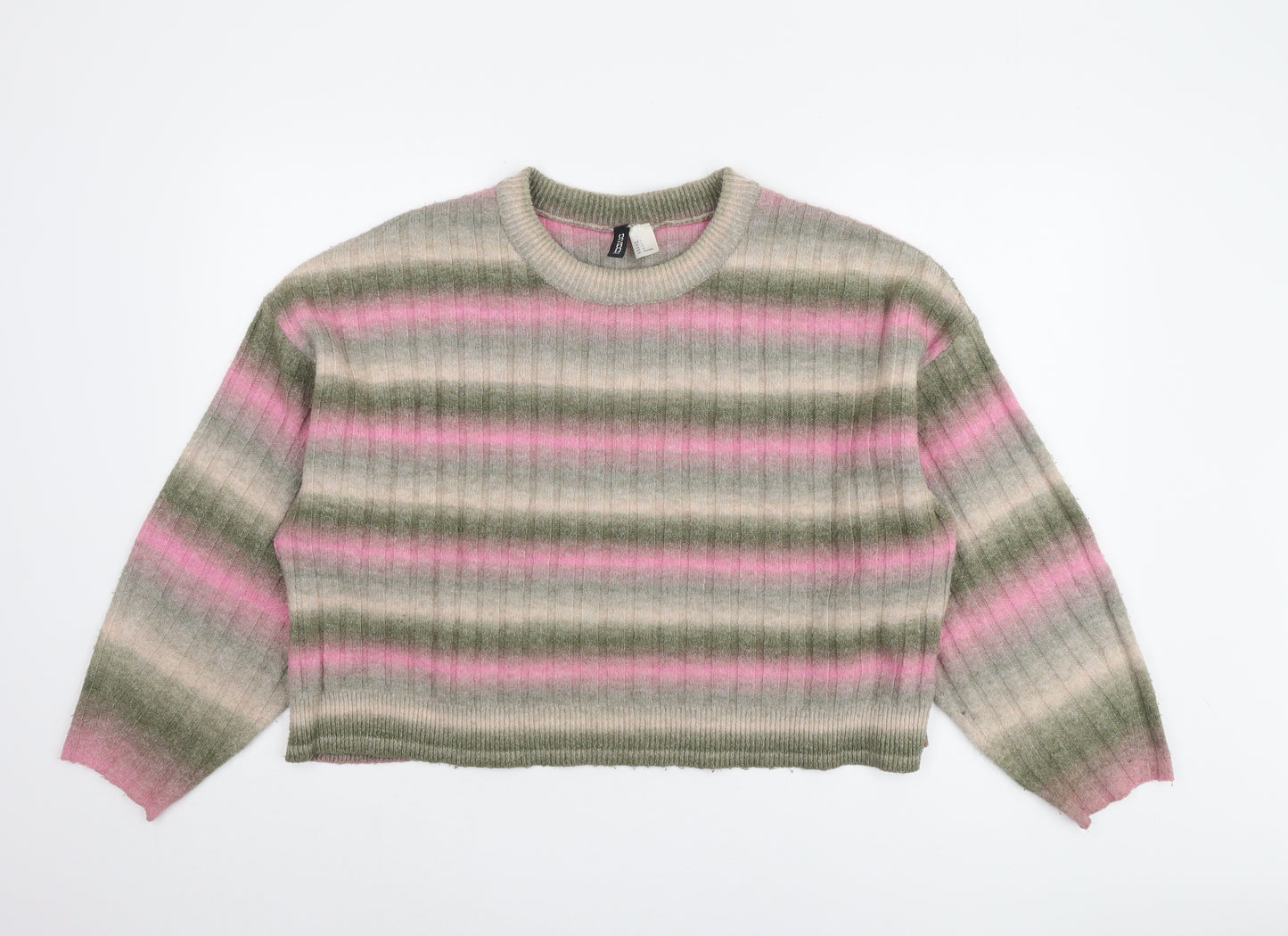 H&M Women's Multicoloured L Pullover Jumper
