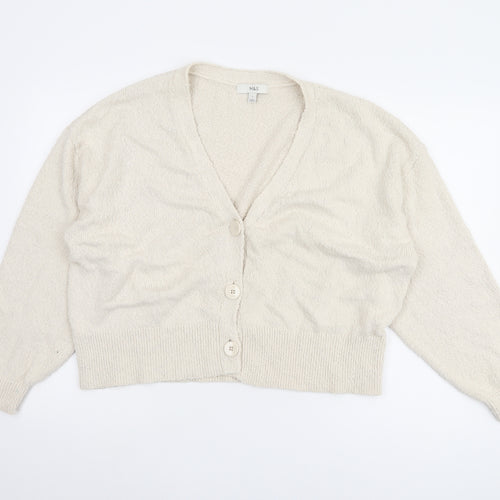 Marks and Spencer Women's Ivory Cardigan L