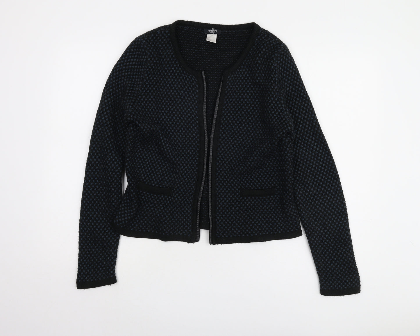 La Redoute Women’s Black Open Front Cardigan Size 10