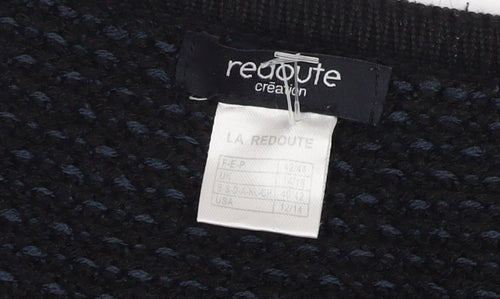 La Redoute Women’s Black Open Front Cardigan Size 10