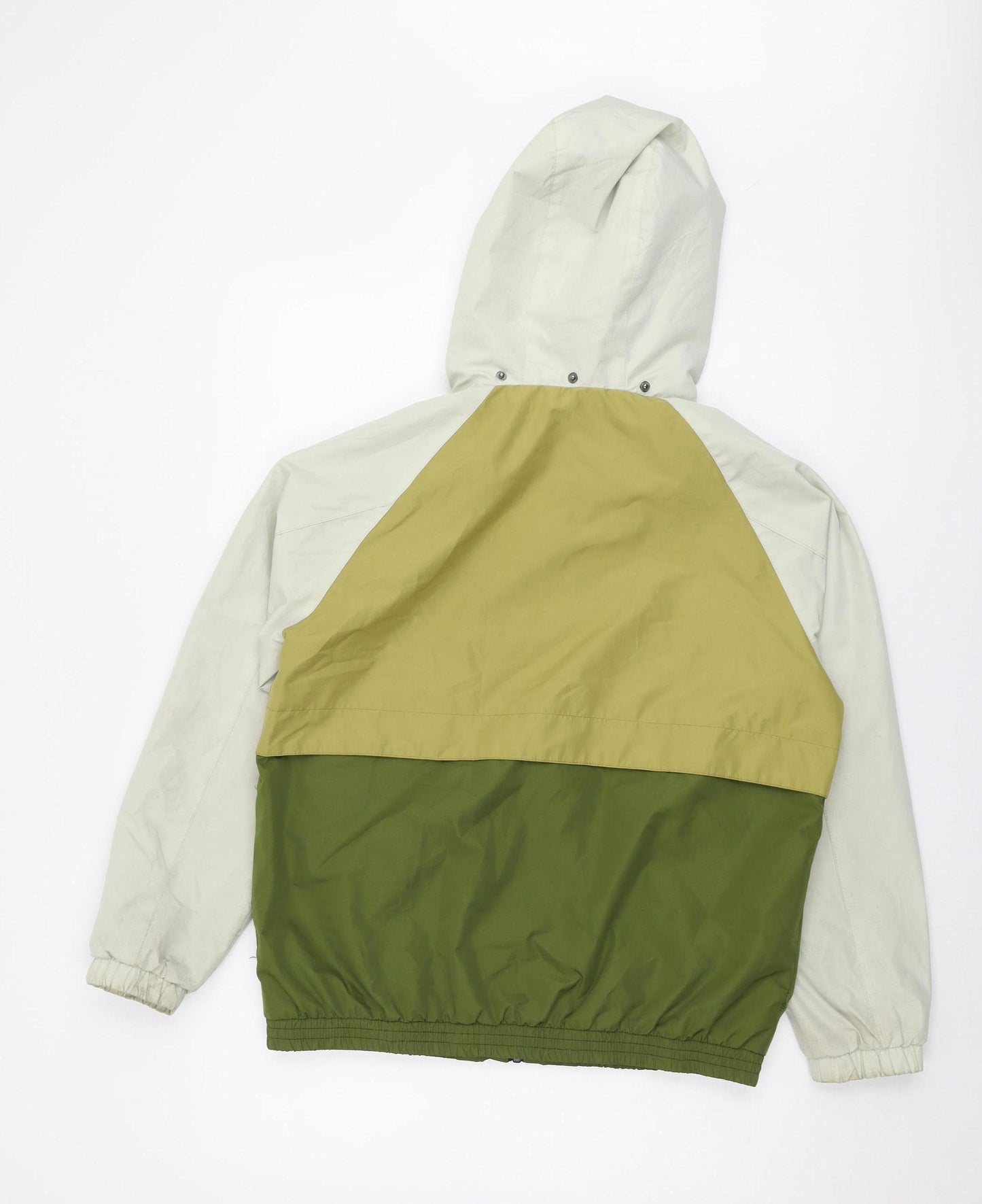 Zara Boys Green Colourblock Windbreaker Jacket 13-14 Years