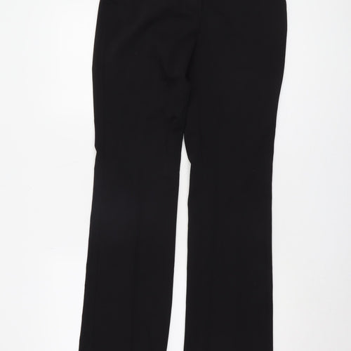 Zara Women's Black Straight Trousers S