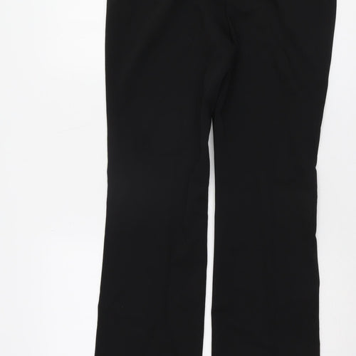 Zara Women's Black Straight Trousers S