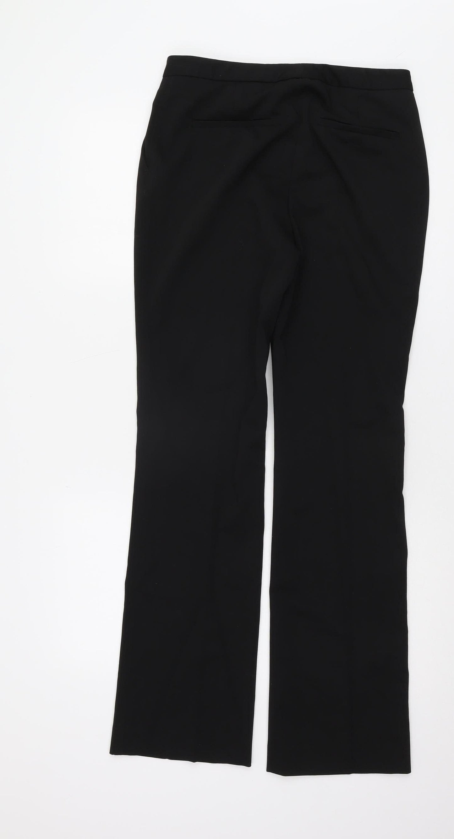 Zara Women's Black Straight Trousers S