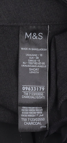 Marks and Spencer Black Women's Trousers Size 10