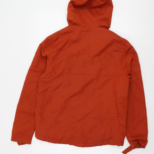 Next Men's Orange Hooded Jacket Size S 36-38"