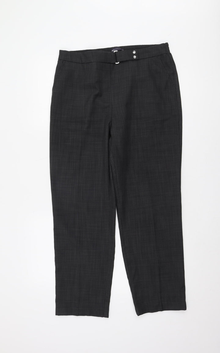 Marks and Spencer Women's Grey Dress Pants Size 14
