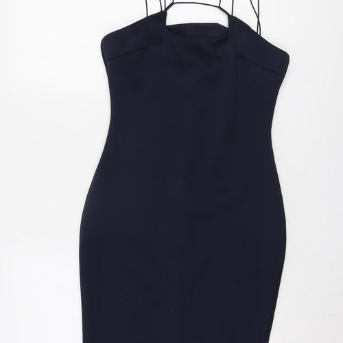 AX Paris Women's Black Bodycon Dress, Size 10, Sleeveless