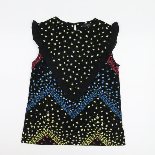 Next Women's Floral Sleeveless Tunic Blouse Size M