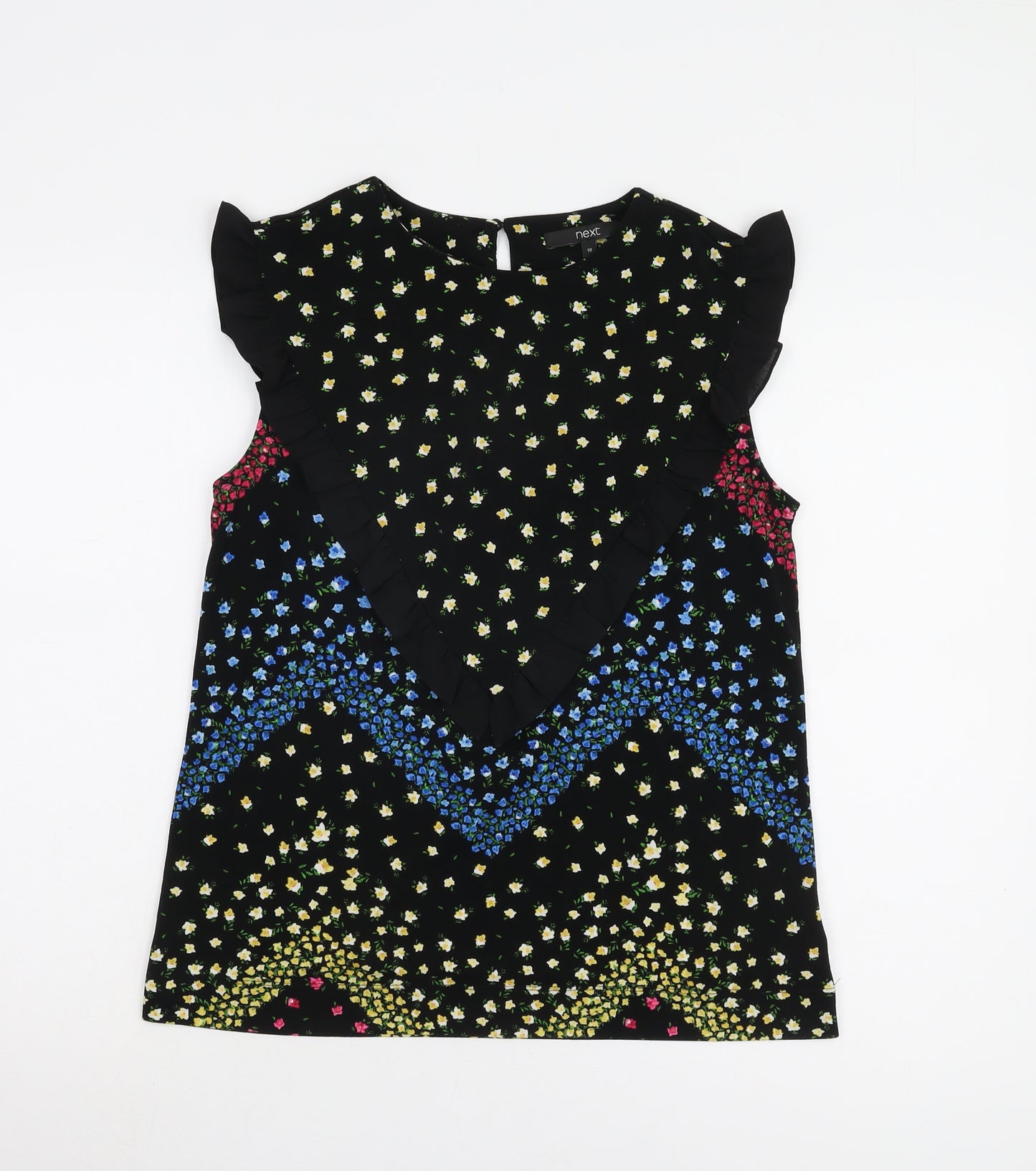 Next Women's Floral Sleeveless Tunic Blouse Size M