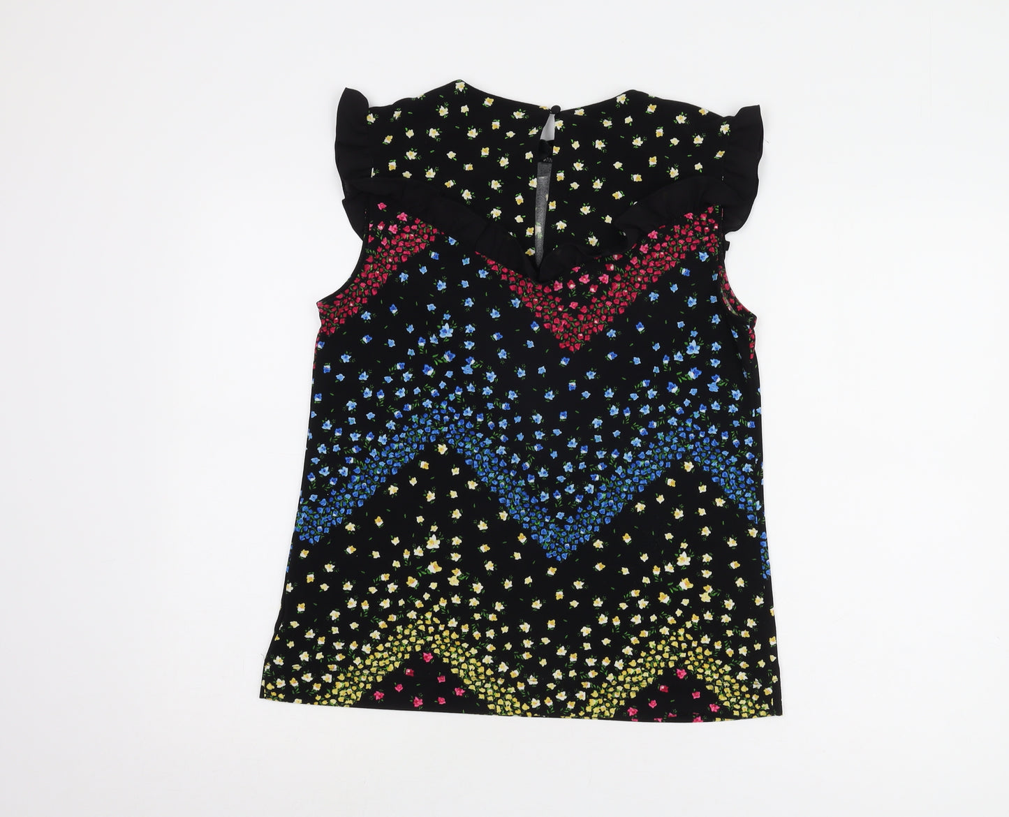 Next Women's Floral Sleeveless Tunic Blouse Size M