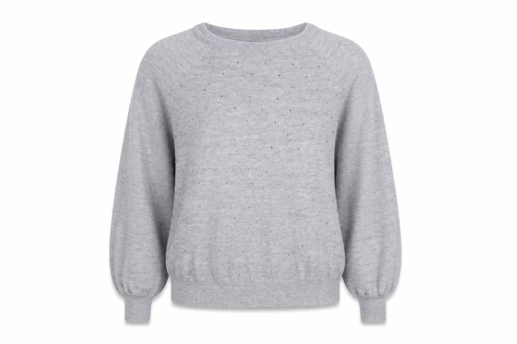Mango Women's Grey Pullover Jumper XS