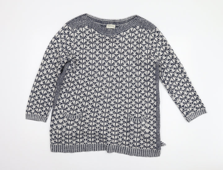 Marks and Spencer Women's Multicoloured Pullover Jumper, Size 12