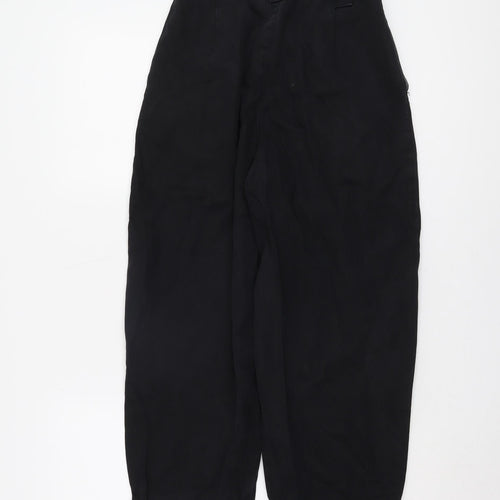 Topshop Women's Black Petite Trousers, Size 8