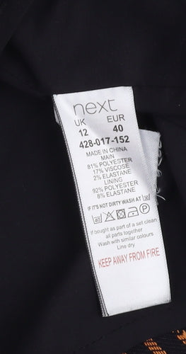 Next Women's Black Polka Dot Shift Dress Size 12
