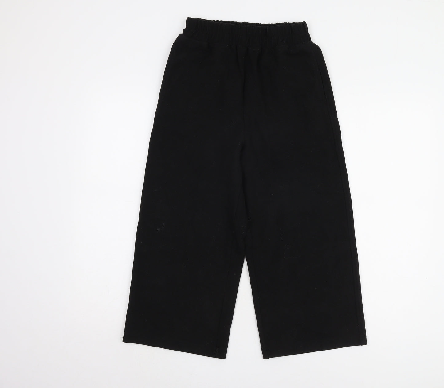 HSTYLE Women's Black Wide-Leg Trousers Size S