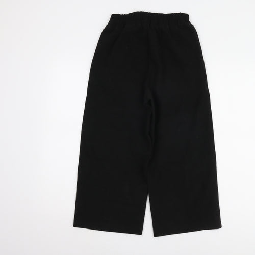 HSTYLE Women's Black Wide-Leg Trousers Size S